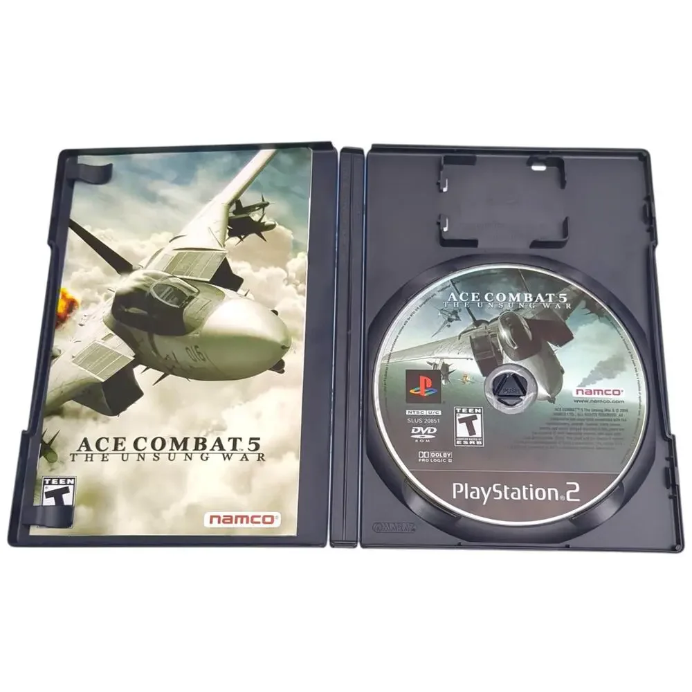 Ace Combat 5: The Unsung War (Sony PlayStation 2 PS2) - CIB - FAST SHIPPING